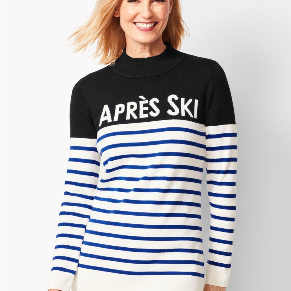 Talbots Black Knit Sweater